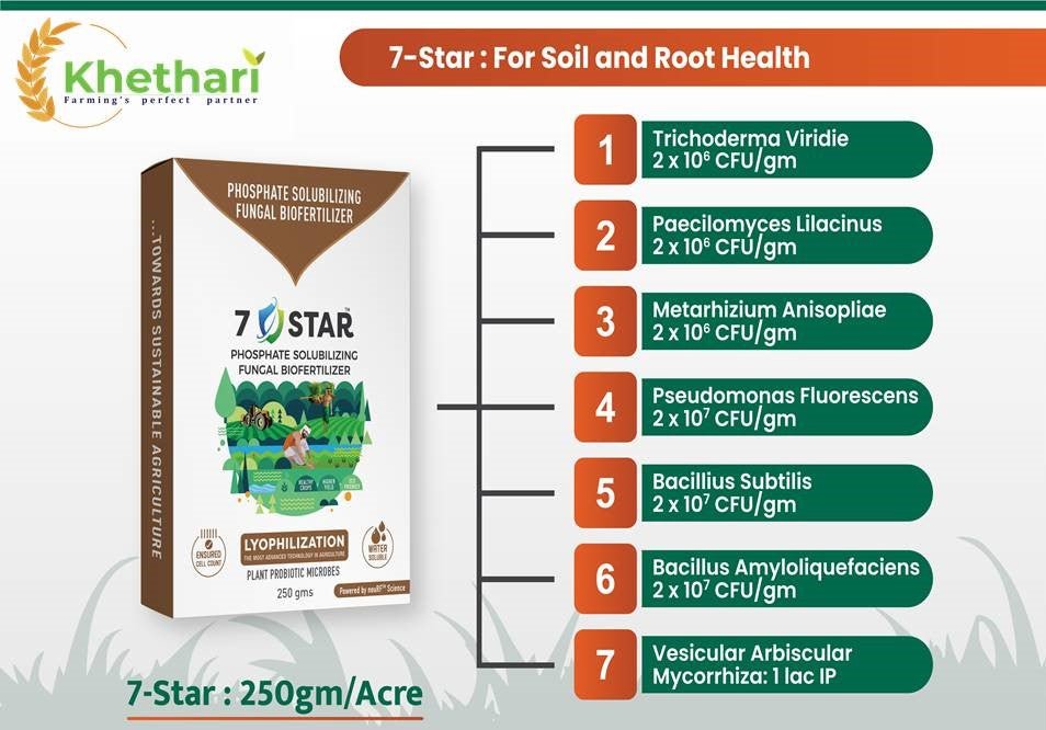 7 STAR- Best fertilizer for all crops - Khethari